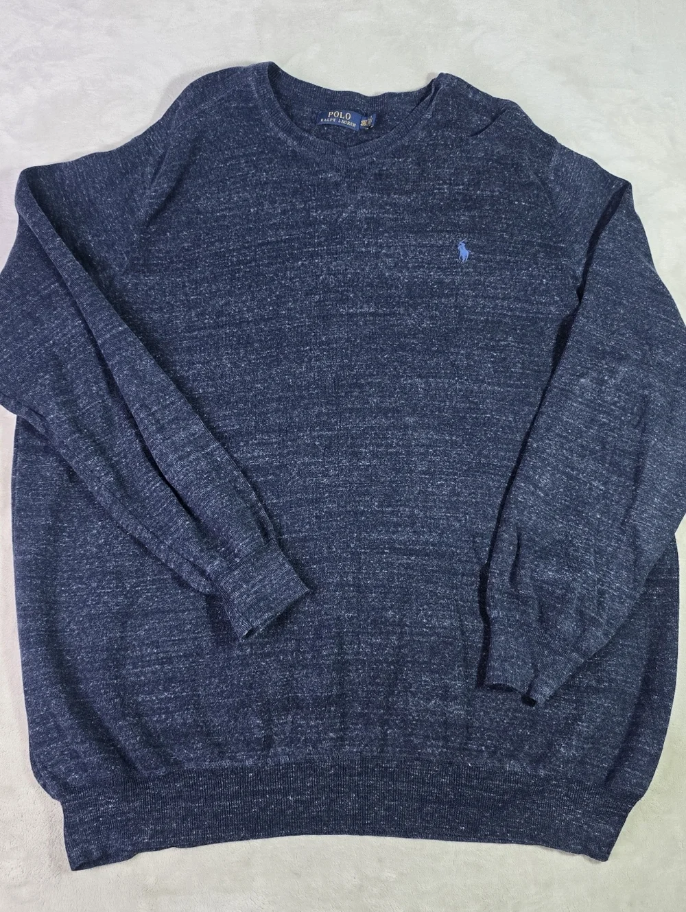 Polo Ralph Lauren 4XLT Crewneck Pullover Sweatshirt Blue